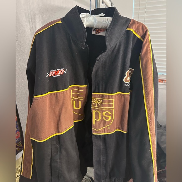 Winners Circle UPS Racing Jacket!! Y2K oversized baggy fit! Open to offers! - Picture 1 of 6